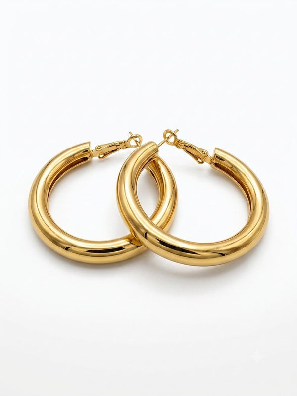 Gold Hoop Earrings