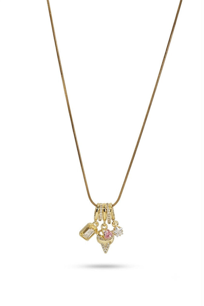 Whimsical Scoop Charm Necklace