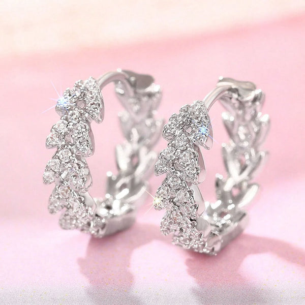 Crystal hoops