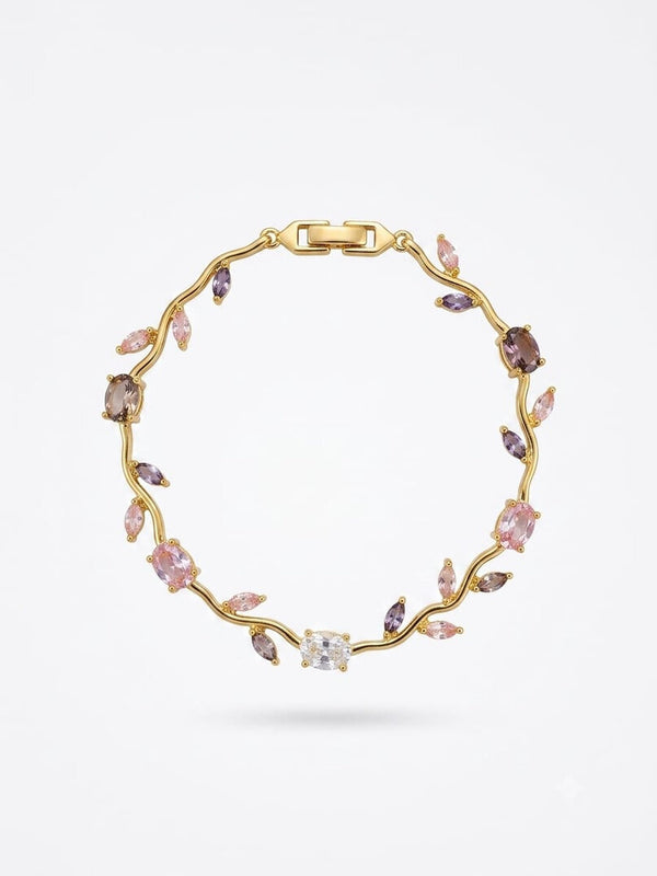Tulip Crystal Vine Bracelet