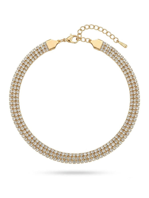 Triple Row Tennis Bracelet