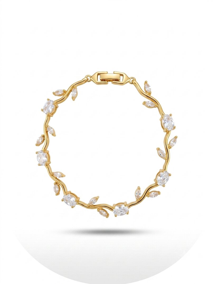 White Tulip Bracelet