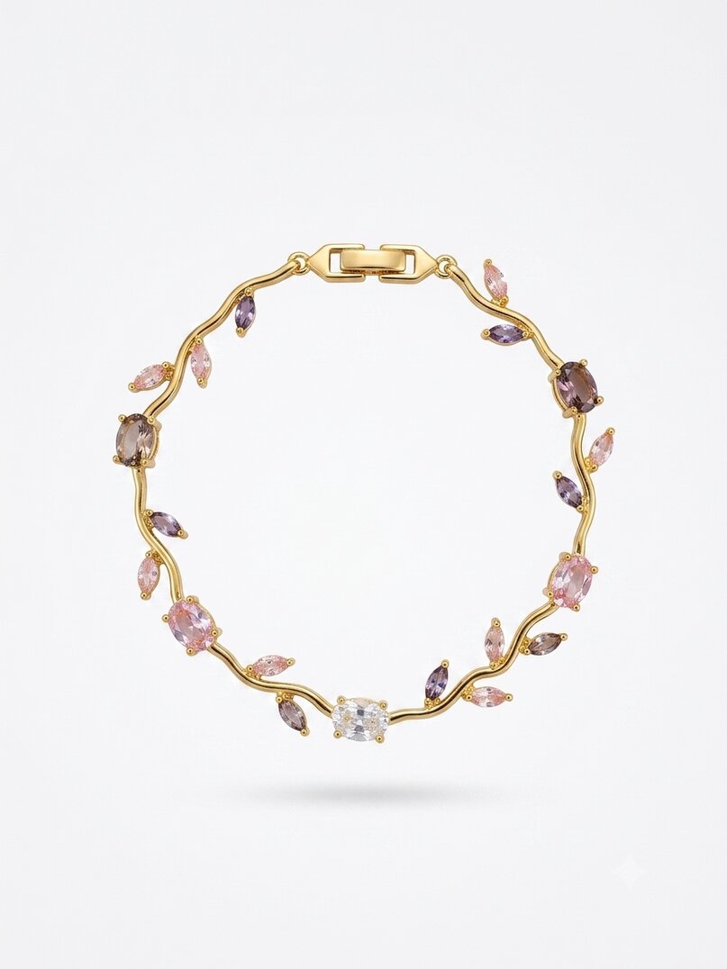 Ruby Serpent Bracelet