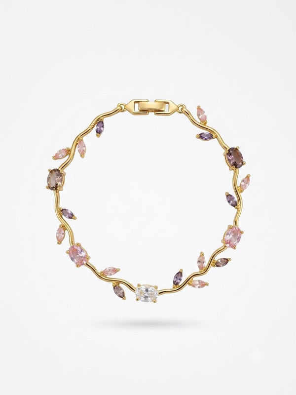 Ruby Serpent Bracelet