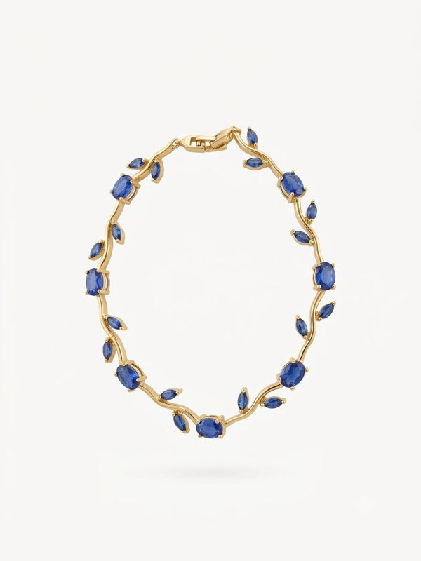 Blue Tulip Bracelet